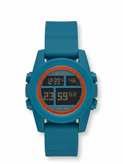 Nixon Style Digital Sports Watch – Waterproof Silicone Strap