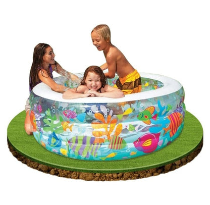 INTEX  24X8 Aquarium Pool Round