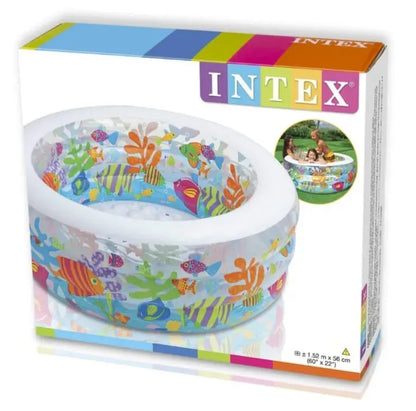 INTEX  24X8 Aquarium Pool Round