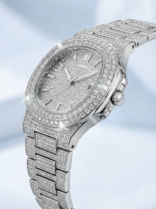 Luxury Iced Out Diamond Watch for Men and women