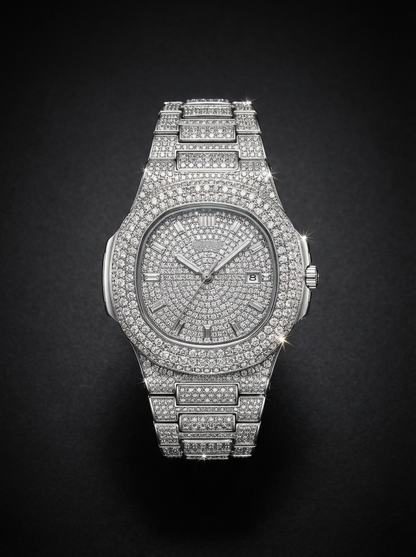 Luxury Iced Out Diamond Watch for Men and women