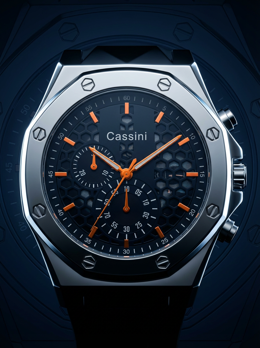 Cassini Men’s Luxury Chronograph Watch