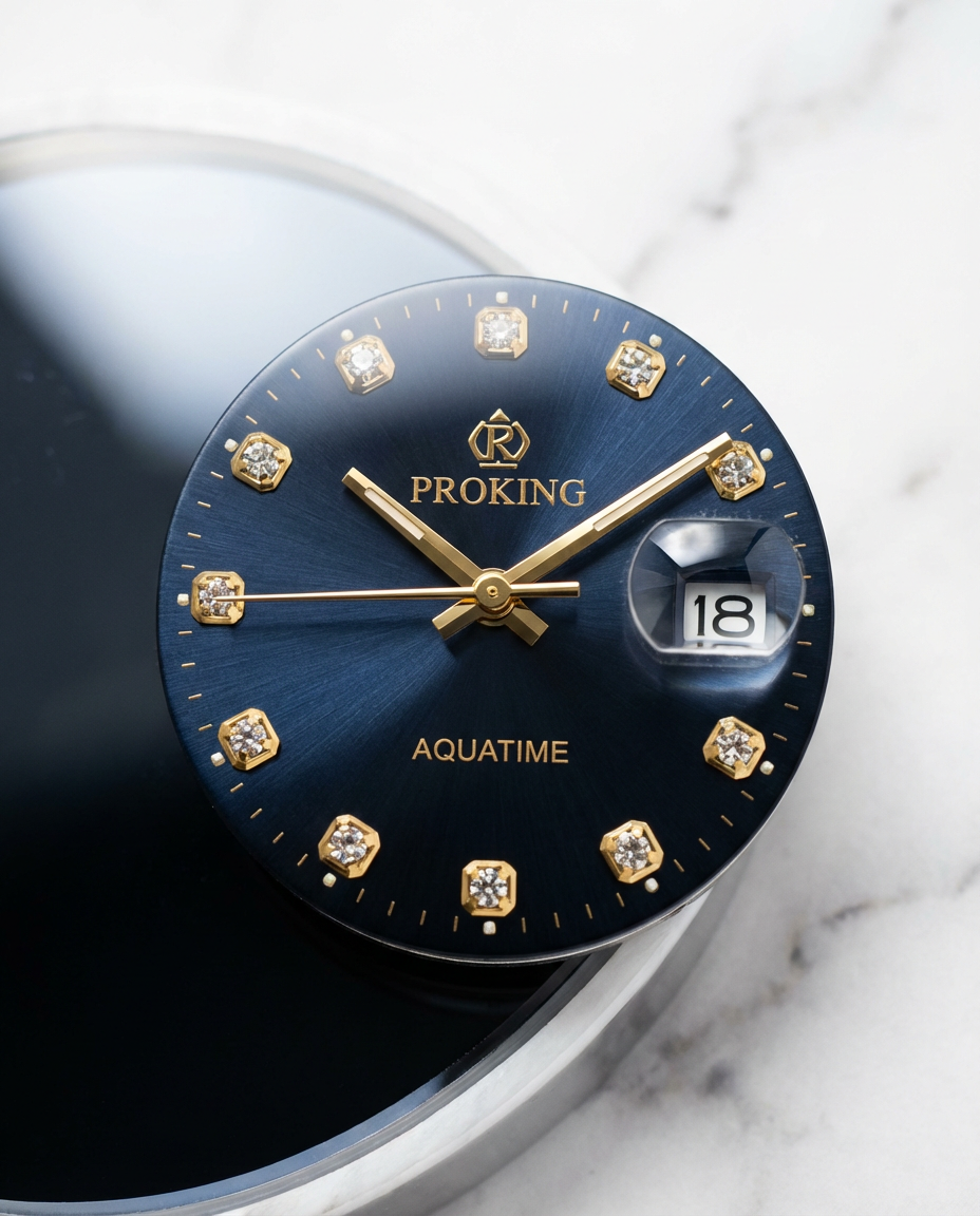 🕰️ PROKING Two-Tone Luxury Men's Wrist Watch