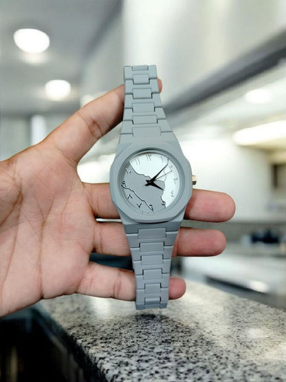Premium Arabic Numerals Wrist Watch – Silicon Strap