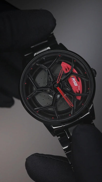 Wheel Watch Rotation Wheel Sports Car Rim Luxury Men's Watch