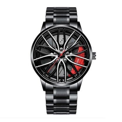 Wheel Watch Rotation Wheel Sports Car Rim Luxury Men's Watch
