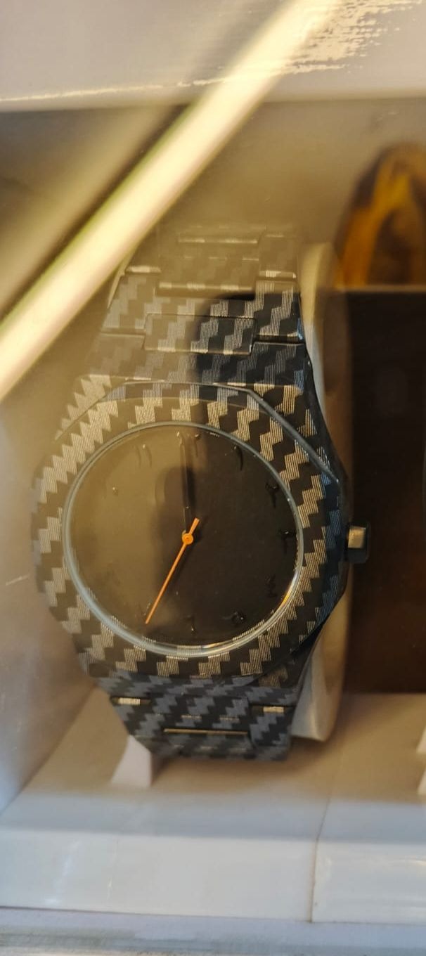 Premium Arabic Numerals Wrist Watch – Silicon Strap