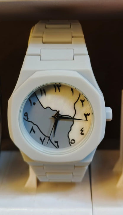 Premium Arabic Numerals Wrist Watch – Silicon Strap