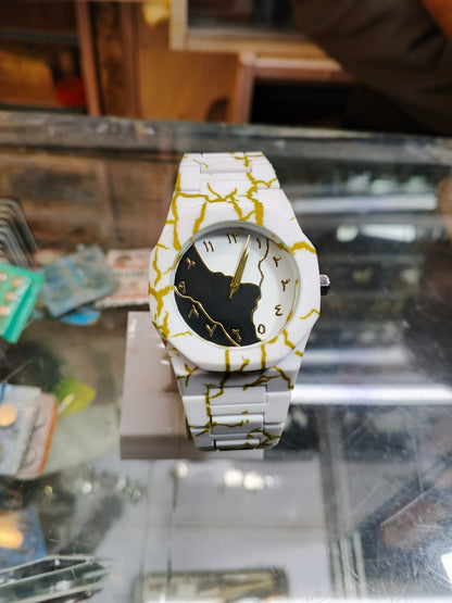 Premium Arabic Numerals Wrist Watch – Silicon Strap