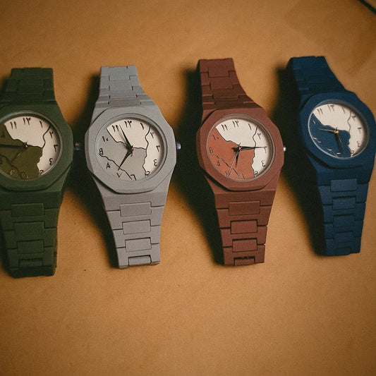 Premium Arabic Numerals Wrist Watch – Silicon Strap